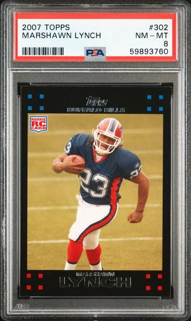2007 Topps Marshawn Lynch #302 card image