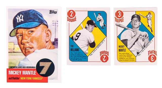 2007 Topps Mickey Mantle Target Mantle Memorabilia #MMR53 card image