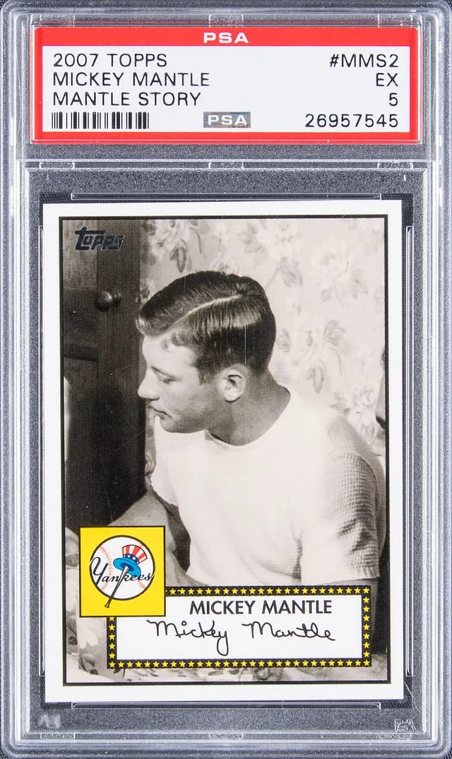 2007 Topps Mickey Mantle Mantle Story #MMS2 card image
