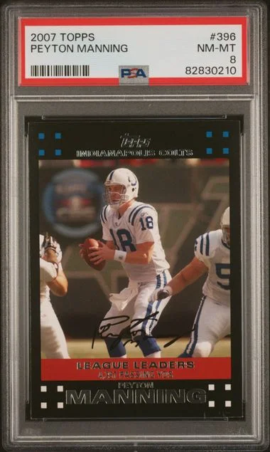 2007 Topps Peyton Manning #396 card image