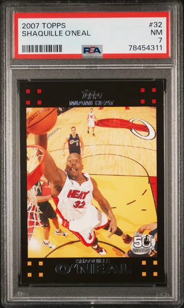2007 Topps Shaquille O'Neal #32 card image