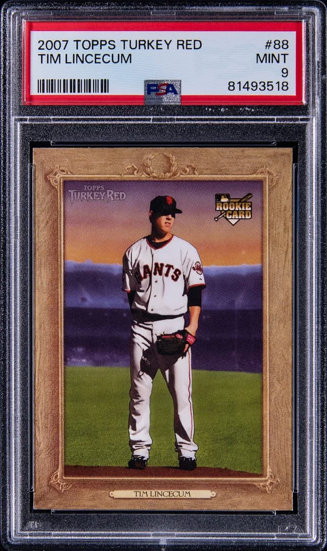 2007 Topps Tim Lincecum Turkey Red #88 card image