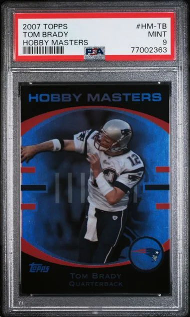 2007 Topps Tom Brady Hobby Masters #HM-TB card image