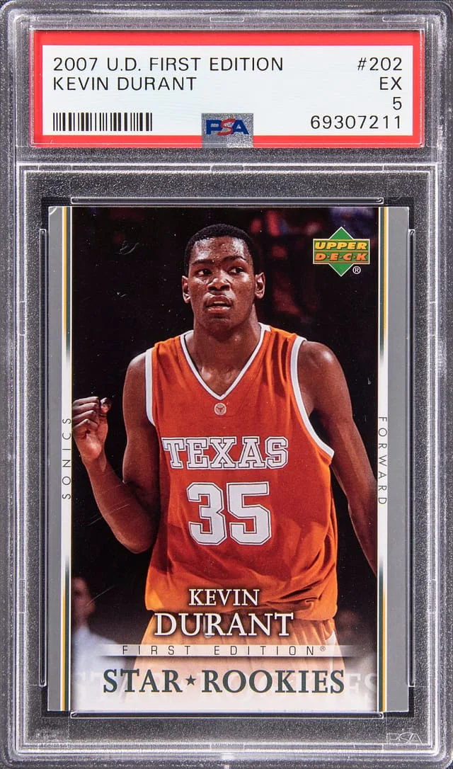 2007 U.D First Edition Kevin Durant #202 card image