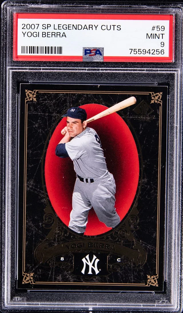 2007 UD SP Legendary Cuts Yogi Berra #59 card image