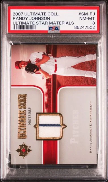 2007 Ultimate Collection Randy Johnson Ultimate Star Materials #SM-RJ card image