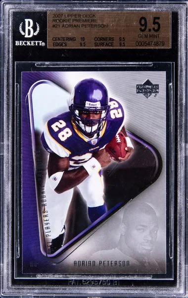 2007 Upper Deck Adrian Peterson Premiere #21 card image