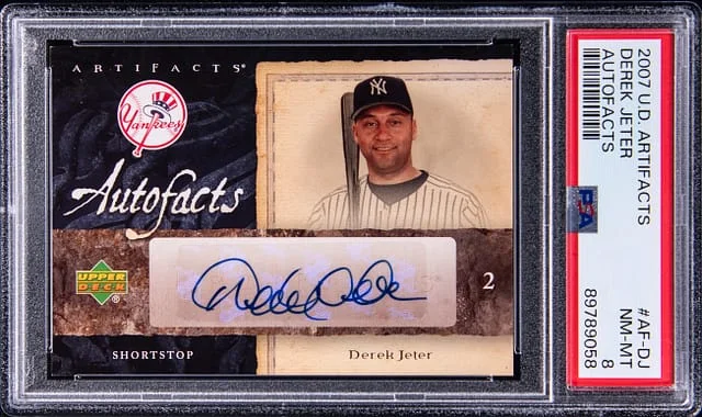 2007 Upper Deck Artifacts Derek Jeter Autofacts #AF-DJ card image
