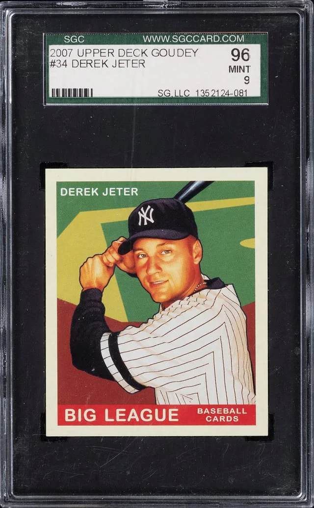 2007 Upper Deck Derek Jeter Goudey #34 card image