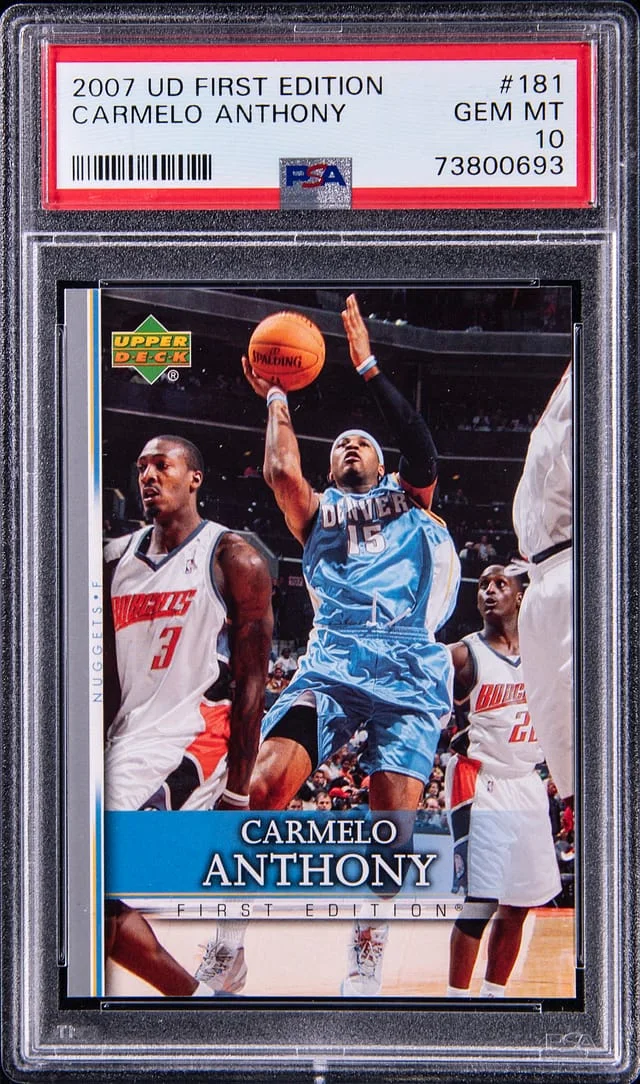 2007 Upper Deck First Edition Carmelo Anthony #181 card image