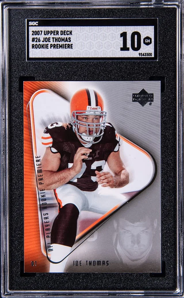 2007 Upper Deck Joe Thomas Premiere #26 card image