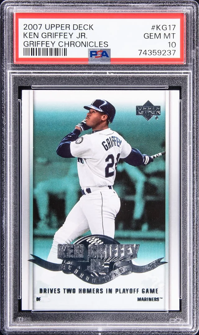 2007 Upper Deck Ken Griffey Jr. Griffey Chronicles #KG17 card image