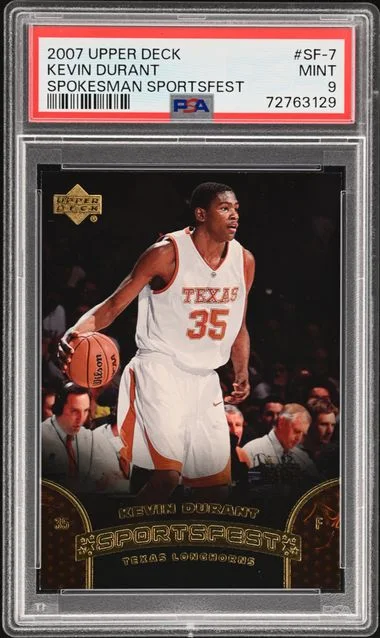 2007 Upper Deck Kevin Durant Spokesman Sportsfest #SF-7 card image