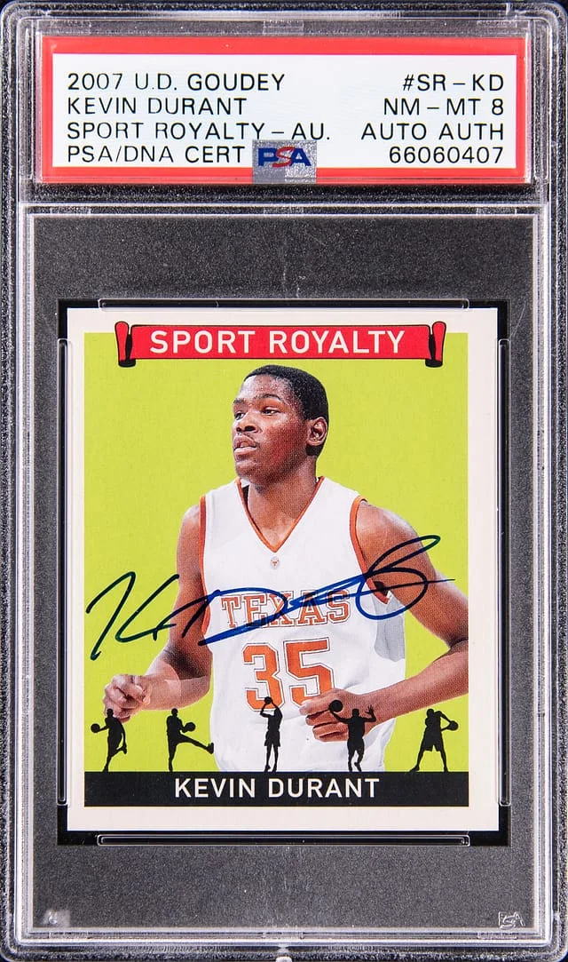 2007 Upper Deck Kevin Durant Goudey Sport Royalty #SR-KD card image