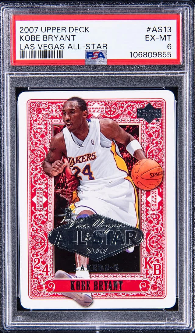 2007 Upper Deck Kobe Bryant Las Vegas All-Star #AS13 card image