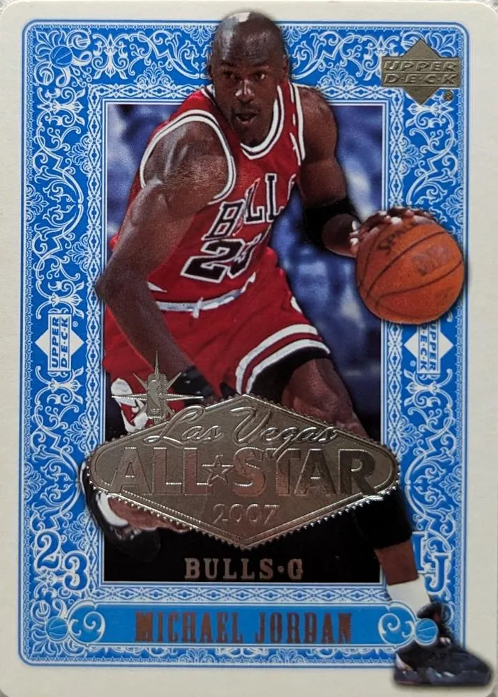 2007 Upper Deck Las Vegas All-Stars Michael Jordan #AS12 card image