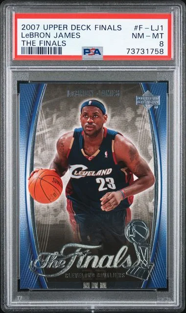 2007 Upper Deck Lebron James Finals The Finals #F-Lj1 card image