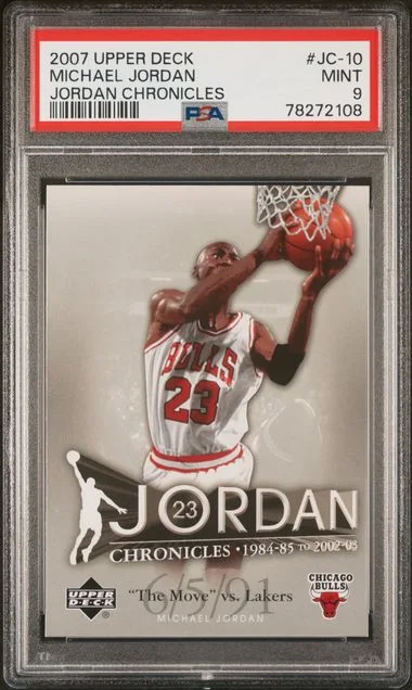 2007 Upper Deck Michael Jordan Jordan Chronicles #JC-10 card image
