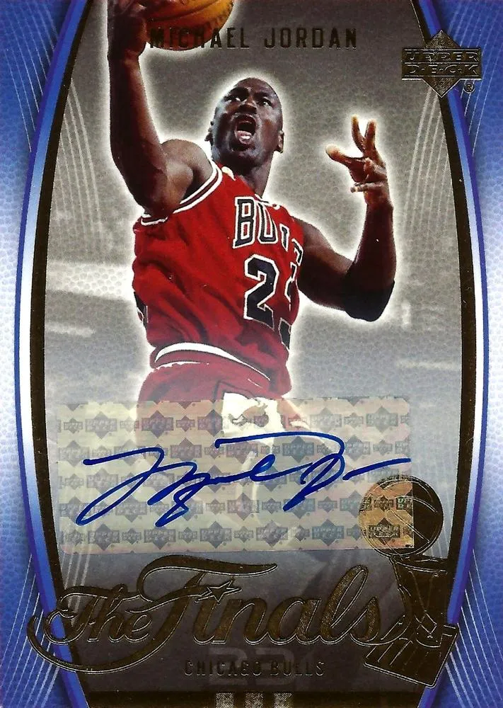 2007 Upper Deck NBA Finals Michael Jordan #FA-MJ1 card image