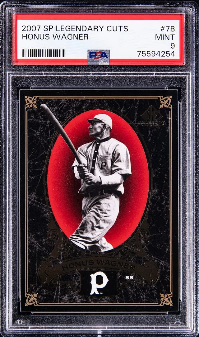 2007 Upper Deck SP Legendary Cuts Honus Wagner #78 card image