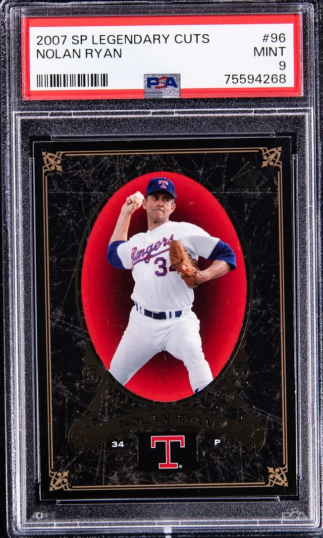 2007 Upper Deck SP Legendary Cuts Nolan Ryan #96 card image