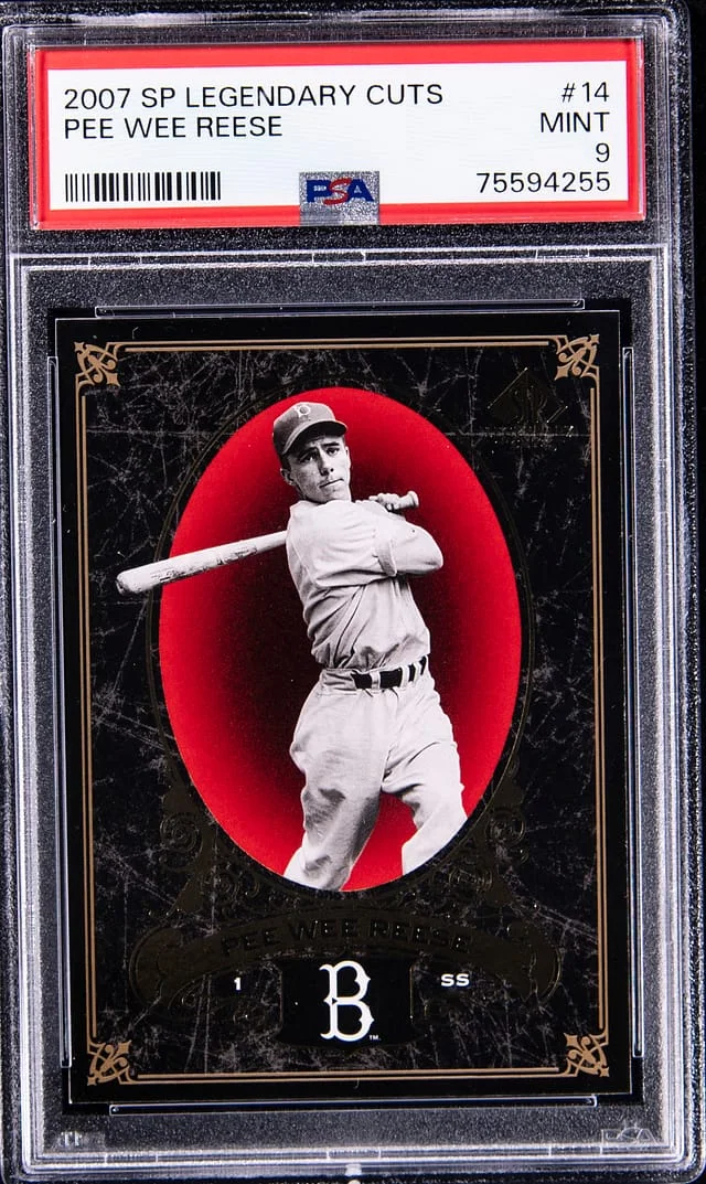 2007 Upper Deck SP Legendary Cuts Pee Wee Reese #14 card image