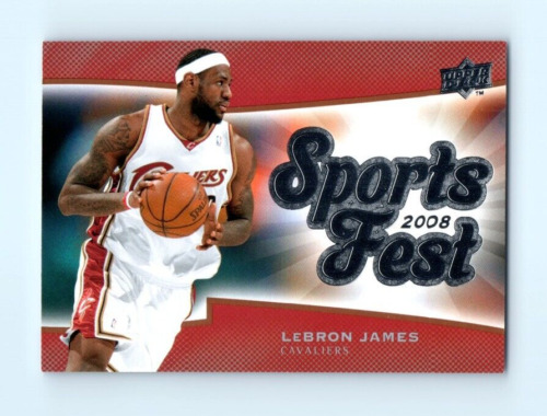 2007 Upper Deck SportsFest Lebron James #SF-9 card image