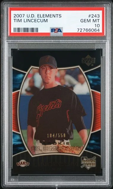 2007 Upper Deck Tim Lincecum Elements #243 card image