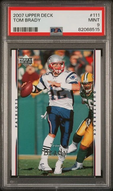 2007 Upper Deck Tom Brady #111 card image