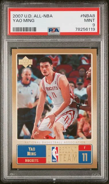 2007 Upper Deck Yao Ming All-Nba #Nba8 card image