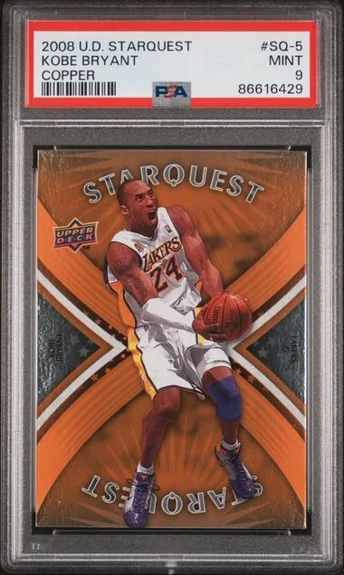 2008-08 Upper Deck Kobe Bryant Starquest Copper #SQ-5 card image
