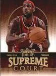 2008-09 Fleer Hot Prospects Lebron James Supreme Court #SC-4 card image