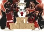 2008-09 Fleer Hot Prospects Michael Jordan Hot Tandems #HT-2 card image