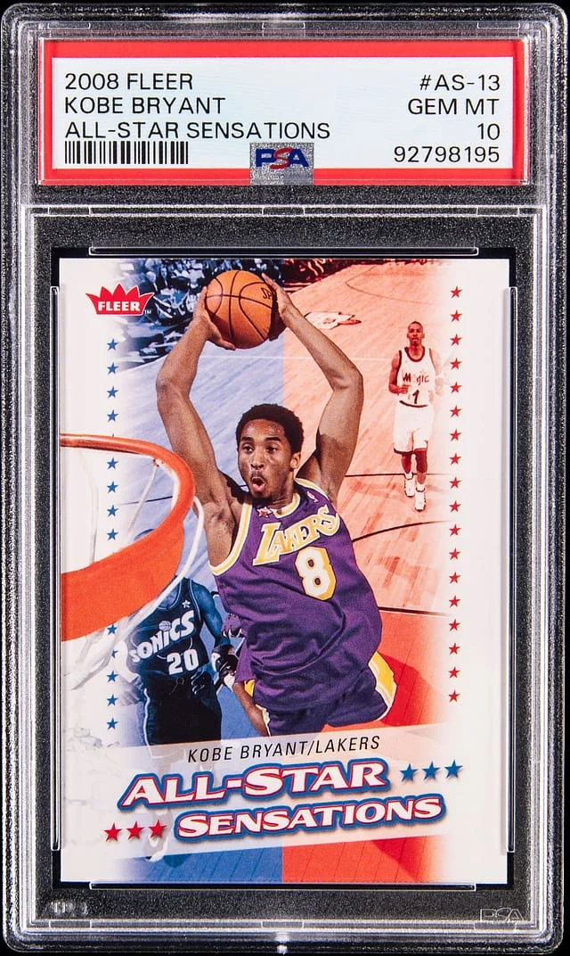 2008-09 Fleer Kobe Bryant All-Star Sensations #AS-13 card image