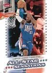 2008-09 Fleer Lebron James All-Star Sensations #AS-15 card image