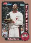 2008-09 Fleer Michael Jordan Retrospective #MJ-23 card image