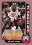 2008-09 Fleer Michael Jordan Retrospective #MJ-7 card image