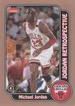 2008-09 Fleer Michael Jordan Retrospective #MJ-9 card image