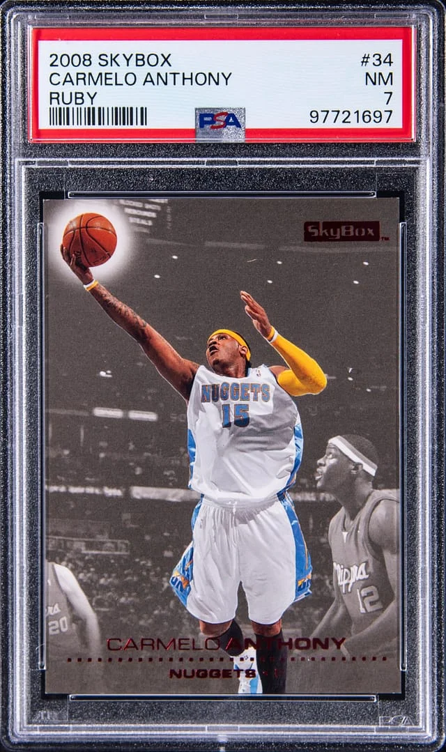 2008-09 SkyBox Carmelo Anthony Ruby #34 card image