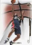2008-09 SP Authentic Lebron James #58 card image