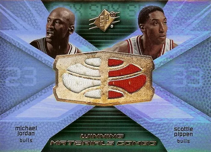 2008-09 SPx Michael Jordan Winning Materials Combos #WMC-JP card image