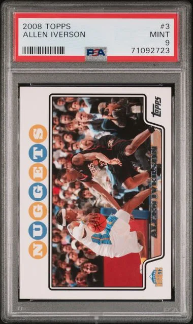 2008-09 Topps Allen Iverson #3 card image