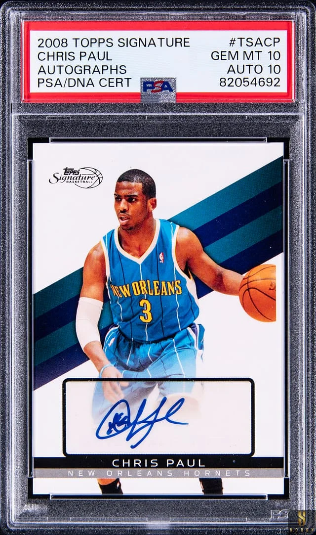2008-09 Topps Chris Paul Signature Autographs #TSACP card image