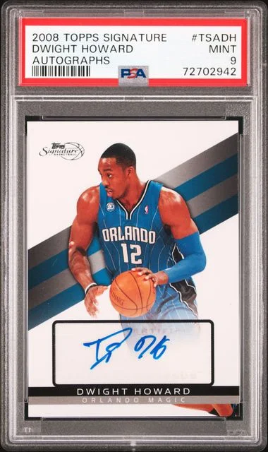 2008-09 Topps Dwight Howard Signature Autographs #TSA-DH card image