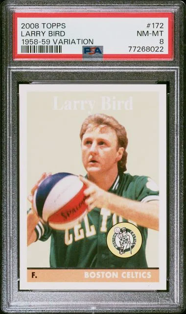 2008-09 Topps Larry Bird 1958-59 Variation #172 card image