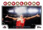 2008-09 Topps Lebron James #23 card image