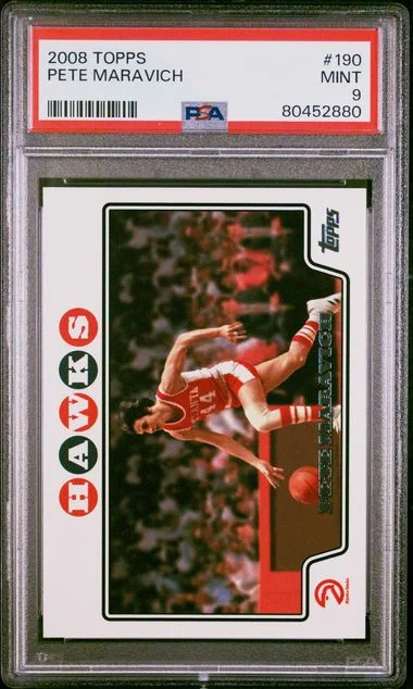 2008-09 Topps Pete Maravich #190 card image