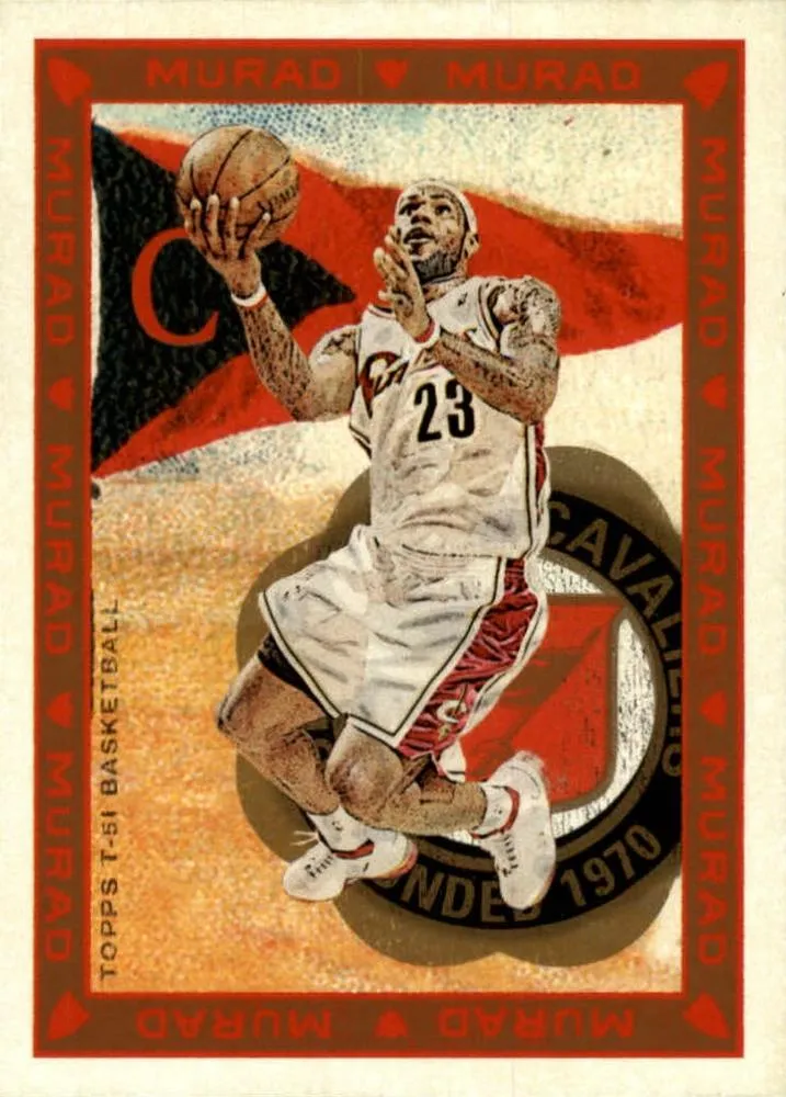 2008-09 Topps T-51 Murad Lebron James #203 card image