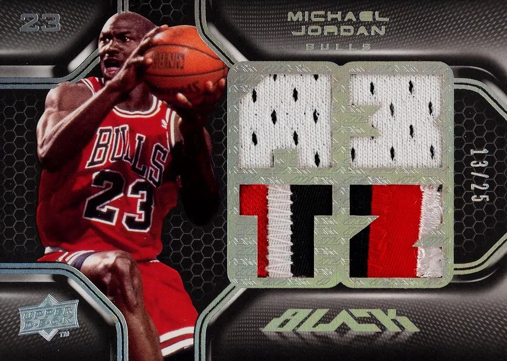 2008-09 UD Black Michael Jordan #40 card image