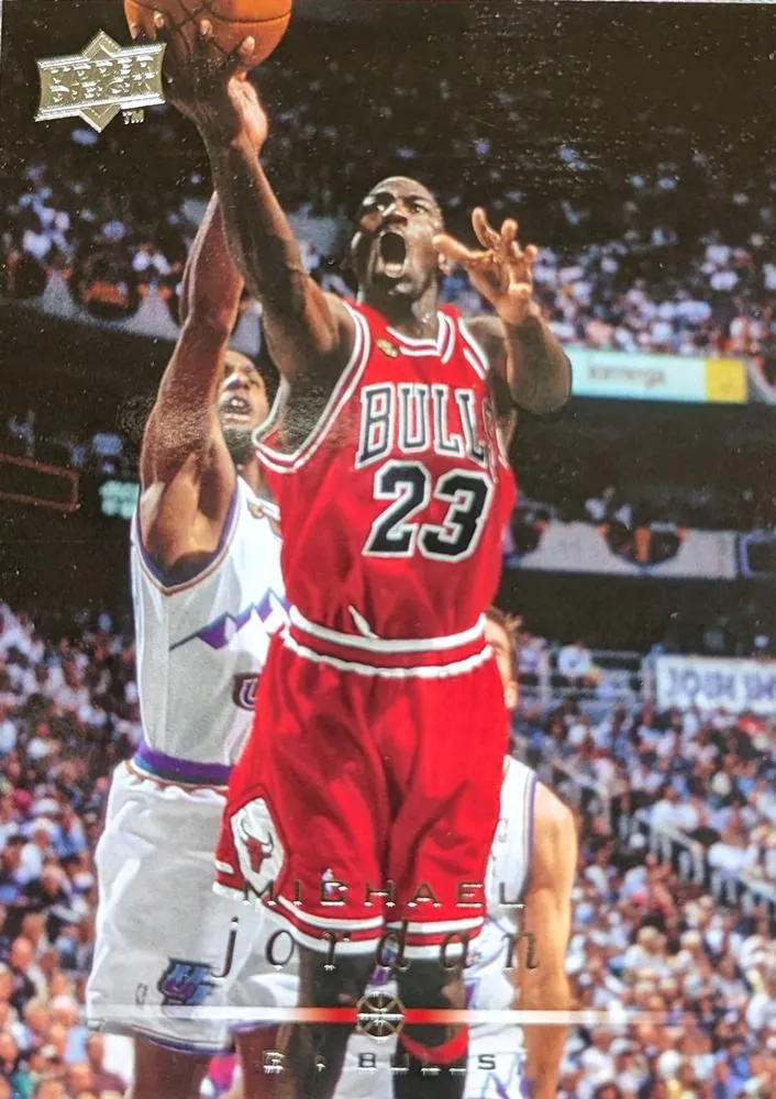 2008-09 Upper Deck Chicago Bulls Michael Jordan #14 card image